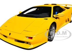 Lamborghini Diablo SE30 Jota Superfly Yellow 1/18 Model Car by Autoart