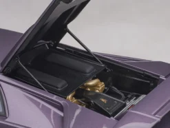 Lamborghini Diablo SE30 Jota Viola SE30 Purple Metallic Blue Interior 1/18 Model Car Autoart 79142