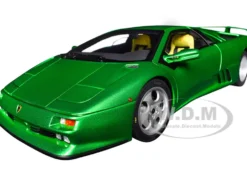 Lamborghini Diablo SE30 Verde Mic/Green Metallic 1/18 Model Car by Autoart