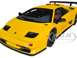 Lamborghini Diablo SV-R Superfly Yellow 1/18 Model Car Autoart 79147