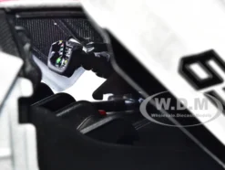 Lamborghini Essenza SCV12 #63 White and Black Squadra Corse Race Series 1/24 Diecast Model Car Bburago 28023