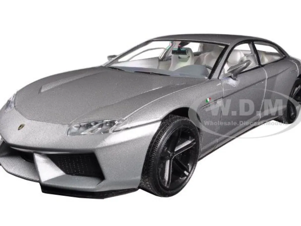 Lamborghini Estoque Grey 1/24 Diecast Model Car Motormax 73366