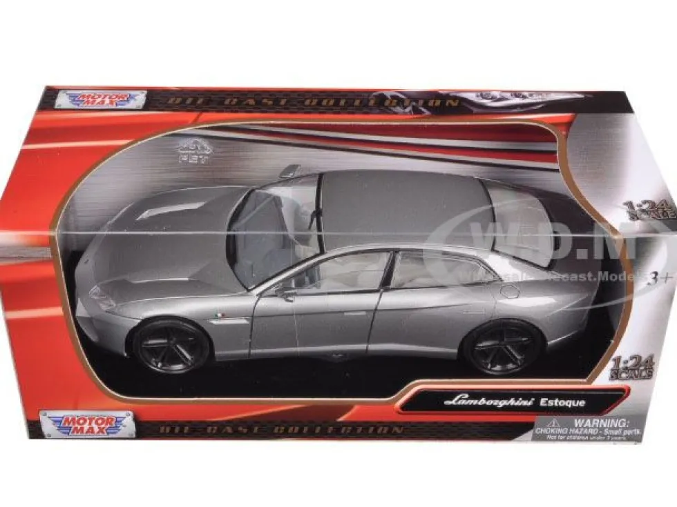 Lamborghini Estoque Grey 1/24 Diecast Model Car Motormax 73366
