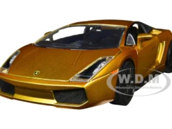 Lamborghini Gallardo Gold Metallic Fast X 2023 Movie Fast & Furious Series 1/24 Diecast Model Car Jada 34924