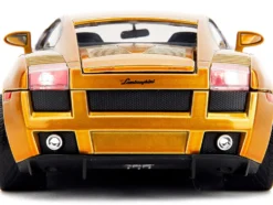 Lamborghini Gallardo Gold Metallic Fast X 2023 Movie Fast & Furious Series 1/24 Diecast Model Car Jada 34924