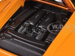 Lamborghini Gallardo LP-560-4 Orange 1/24 Diecast Model Car Motormax 73362
