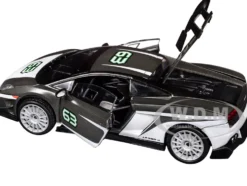 Lamborghini Gallardo LP 560-4 Super Trofeo #63 Gray Metallic and White 