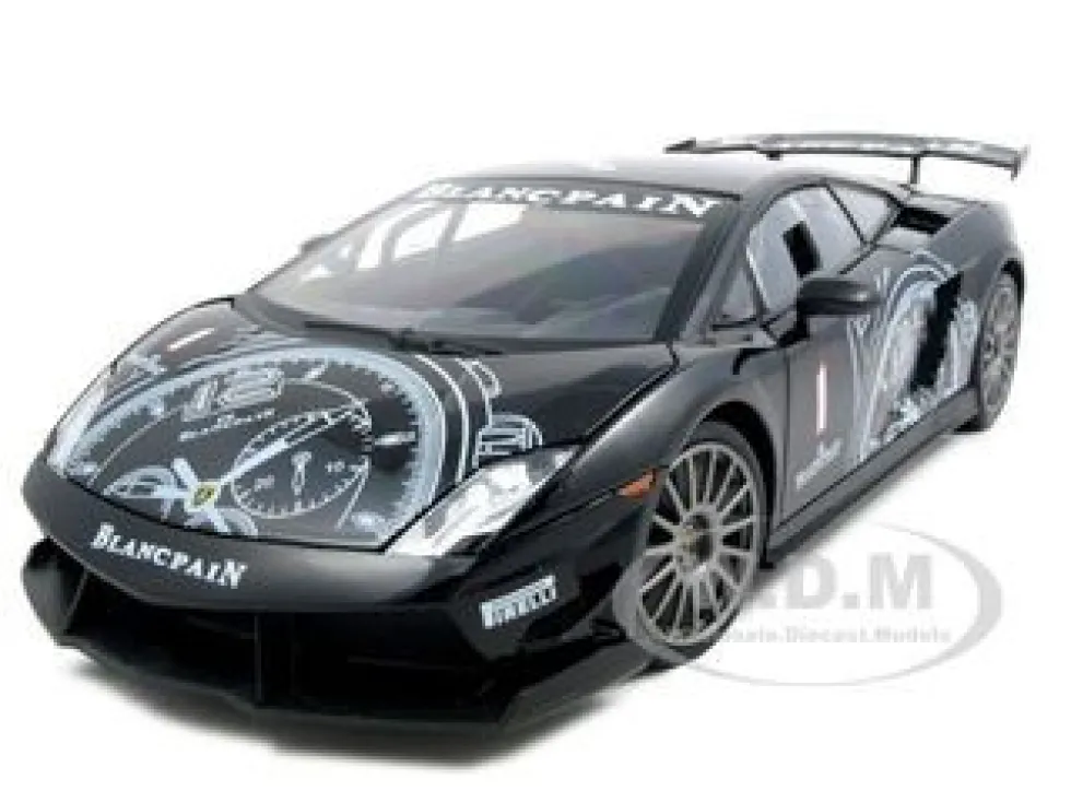 Lamborghini Gallardo LP560-4 Super Trofeo Black 1/18 Diecast Model Car Motormax 79153