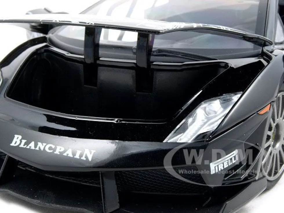 Lamborghini Gallardo LP560-4 Super Trofeo Black 1/18 Diecast Model Car Motormax 79153