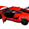 Lamborghini Gallardo Superleggera Red Black Stripes Hyper-Spec Series 1/24 Diecast Model Car Jada 32945