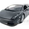 Lamborghini Gallardo Superleggera Grey 1/18 Diecast Model Car Motormax 73181