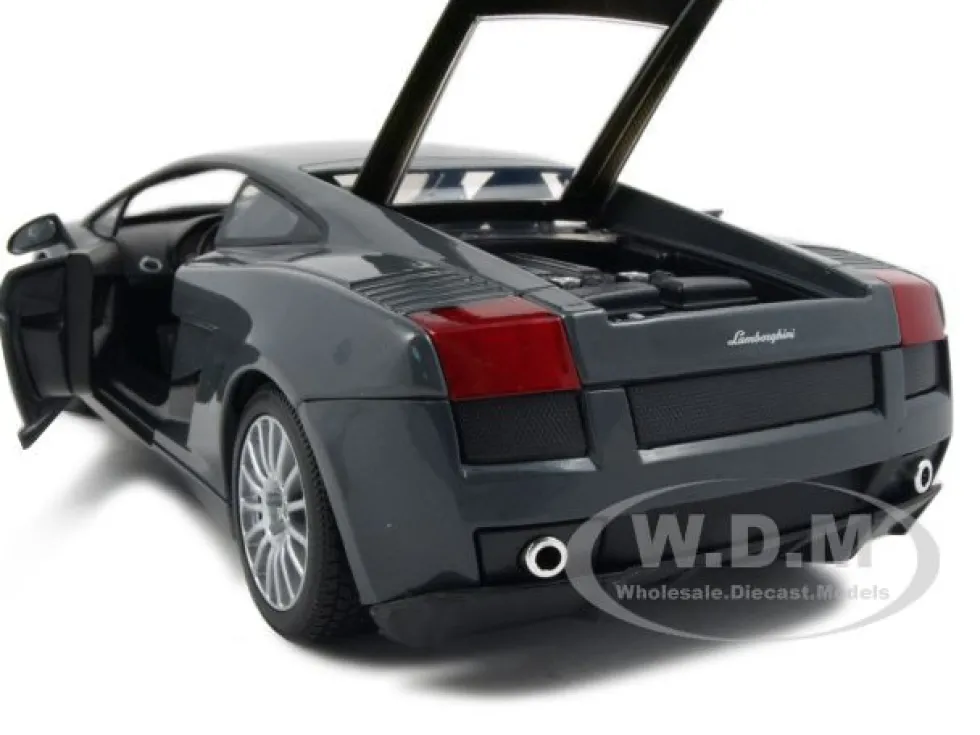 Lamborghini Gallardo Superleggera Grey 1/18 Diecast Model Car Motormax 73181