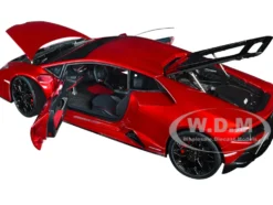 Lamborghini Huracan EVO Rosso Bia Red Metallic 1/18 Model Car Autoart 79213