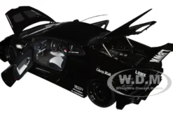 Lamborghini Huracan GT LB Silhouette Works Black 1/18 Model Car Autoart 79129