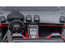 Lamborghini Huracan GT LB Silhouette Works Hyper Red Metallic with Black Top 1/18 Model Car Autoart 79126