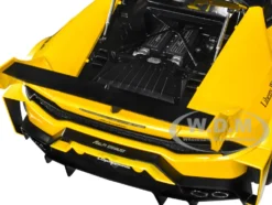 Lamborghini Huracan GT LB Silhouette Works Yellow Metallic with Black Top 1/18 Model Car Autoart 79127