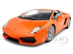 Lamborghini LP 560-4 Orange 1/18 Diecast Car Model Motormax 79152