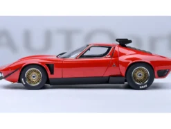 Lamborghini Miura SVR Jota Red 1/18 Model Car by Autoart