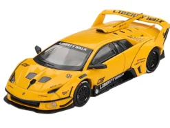 Lamborghini Murcielago GT EVO LB-Silhouette Works Yellow Limited Edition 1/64 Diecast Model Car by Mini GT
