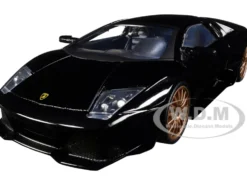 Lamborghini Murcielago LP640 Black Copper Wheels Hyper-Spec Series 1/24 Diecast Model Car Jada 32946