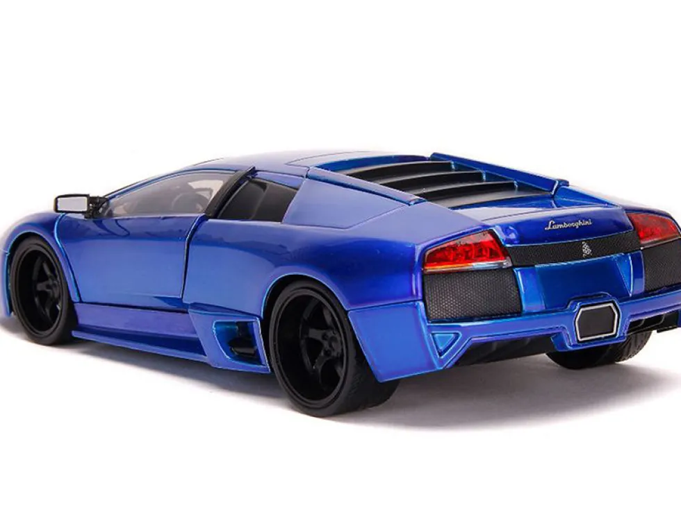 Lamborghini Murcielago LP640 Candy Blue Hyper-Spec 1/24 Diecast Model Car Jada 32279
