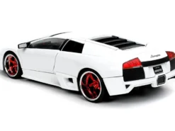 Lamborghini Murcielago LP640 White Hyper-Spec 1/24 Diecast Model Car Jada 32570