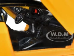Lamborghini Murcielago LP 640 Yellow Metallic and Matt Black Hyper-Spec Series 1/24 Diecast Model Car Jada 34028