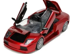 Lamborghini Murcielago Roadster Red Metallic Hyper-Spec Series 1/24 Diecast Model Car Jada 34029