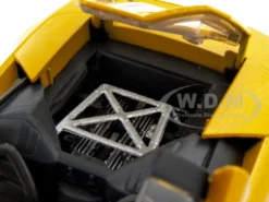 Lamborghini Murcielago Roadster Yellow 1/24 Diecast Model Car Motormax 73200