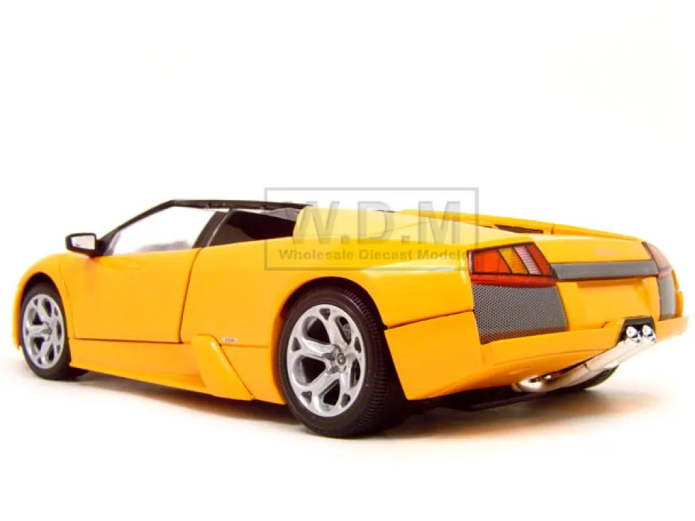 Lamborghini Murcielago Roadster Orange 1/18 Diecast Model Car Motormax 73169