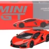 Lamborghini Revuelto Arancio Dac Lucido Orange Limited Edition to 7680 pieces Worldwide 1/64 Diecast Model Car by Mini GT