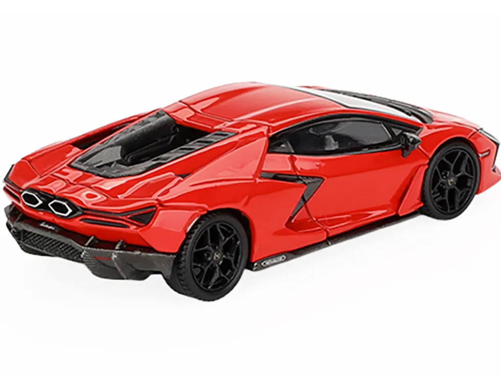 Lamborghini Revuelto Arancio Dac Lucido Orange Limited Edition to 7680 pieces Worldwide 1/64 Diecast Model Car by Mini GT