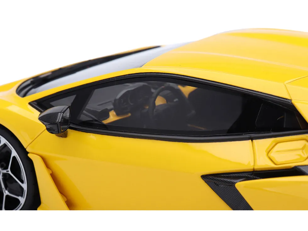 Lamborghini Revuelto Giallo (Yellow) 1/18 Model Car by Top Speed