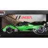 Lamborghini SC63 #63 Matteo Cairoli - Andrea Caldarelli - Romain Grosjean "Iron Lynx" IMSA "12 Hours of Sebring" (2024) 1/18 Model Car by Top Speed