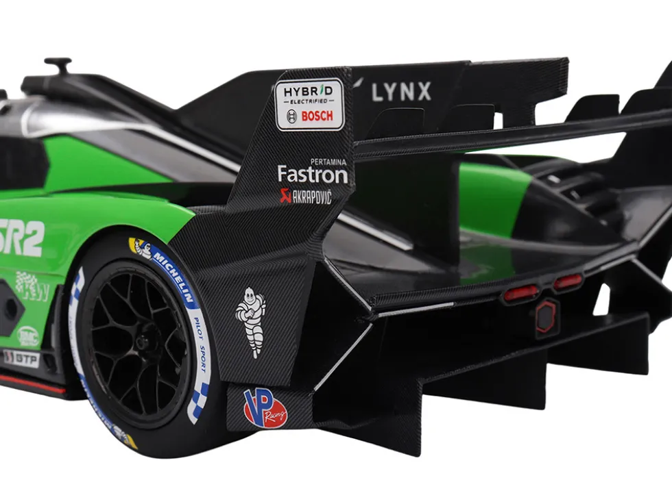 Lamborghini SC63 #63 Matteo Cairoli - Andrea Caldarelli - Romain Grosjean "Iron Lynx" IMSA "12 Hours of Sebring" (2024) 1/18 Model Car by Top Speed