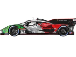 Lamborghini SC63 #63 Mirko Bortolotti - Romain Grosjean - Daniil Kvyat - Edoardo Mortara "Automobili Lamborghini Squadra Corse" IMSA "24 Hours of Daytona" (2025) 1/18 Model Car by Top Speed