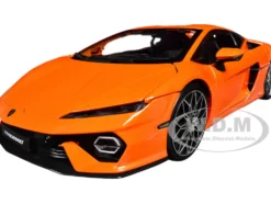 Lamborghini Temerario Orange Metallic 1/18 Diecast Model Car by Bburago