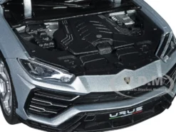 Lamborghini Urus Gray Metallic NEX Models 1/24 Diecast Model Car Welly 24094W-GRY