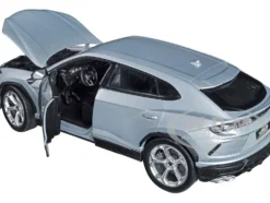Lamborghini Urus Gray Metallic NEX Models 1/24 Diecast Model Car Welly 24094W-GRY