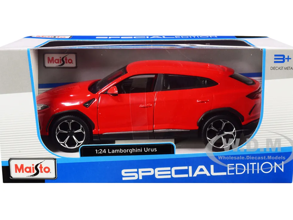 Lamborghini Urus Red Special Edition Series 1/24 Diecast Model Car Maisto 31519