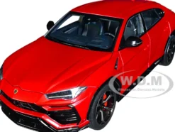 Lamborghini Urus Rosso Efesto Pearl Red 1/18 Model Car Autoart 79170
