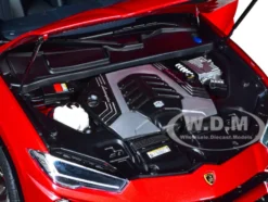 Lamborghini Urus Rosso Efesto Pearl Red 1/18 Model Car Autoart 79170