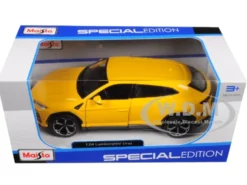 Lamborghini Urus Yellow 1/24 Diecast Model Car Maisto 31519