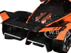 Lamborghini V12 Vision Gran Turismo Orange Metallic Special Edition 1/18 Diecast Model Car Maisto 31454OR