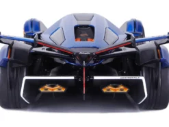 Lamborghini V12 Vision Gran Turismo Blue Metallic 1/18 Diecast Model Car Maisto 31454