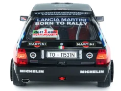 Lancia Delta HF Integrale #1 A. Sacco - A. Ollero "Miki Biasion Martini Racing Rallye Monte Carlo 1990 Tribute" FIA Historic Rally (2026) "Competition" Series 1/18 Diecast Model Car by Solido
