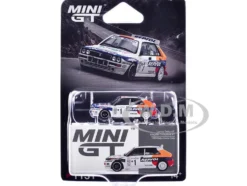 Lancia Delta HF Integrale Evoluzione #1 Carlos Sainz - Luis Moya "Rallye Monte-Carlo" (1993) Limited Edition 1/64 Diecast Model Car by Mini GT