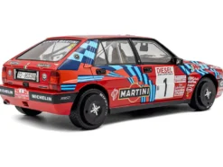 Lancia Delta HF Integrale #1 Miki Biasion - Tiziano Siviero Winner "Rally Sanremo" (1989) "Competition" Series 1/18 Diecast Model Car by Solido