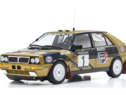 Lancia Delta HF 4WD #1 Fabrizio Tabaton - Luciano Tedeschini Winner "Rally Piancavallo" (1987) 1/18 Diecast Model Car by Kyosho