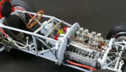 1954-1955 Lancia D50 Red 1/18 Diecast Model Car CMC 175
